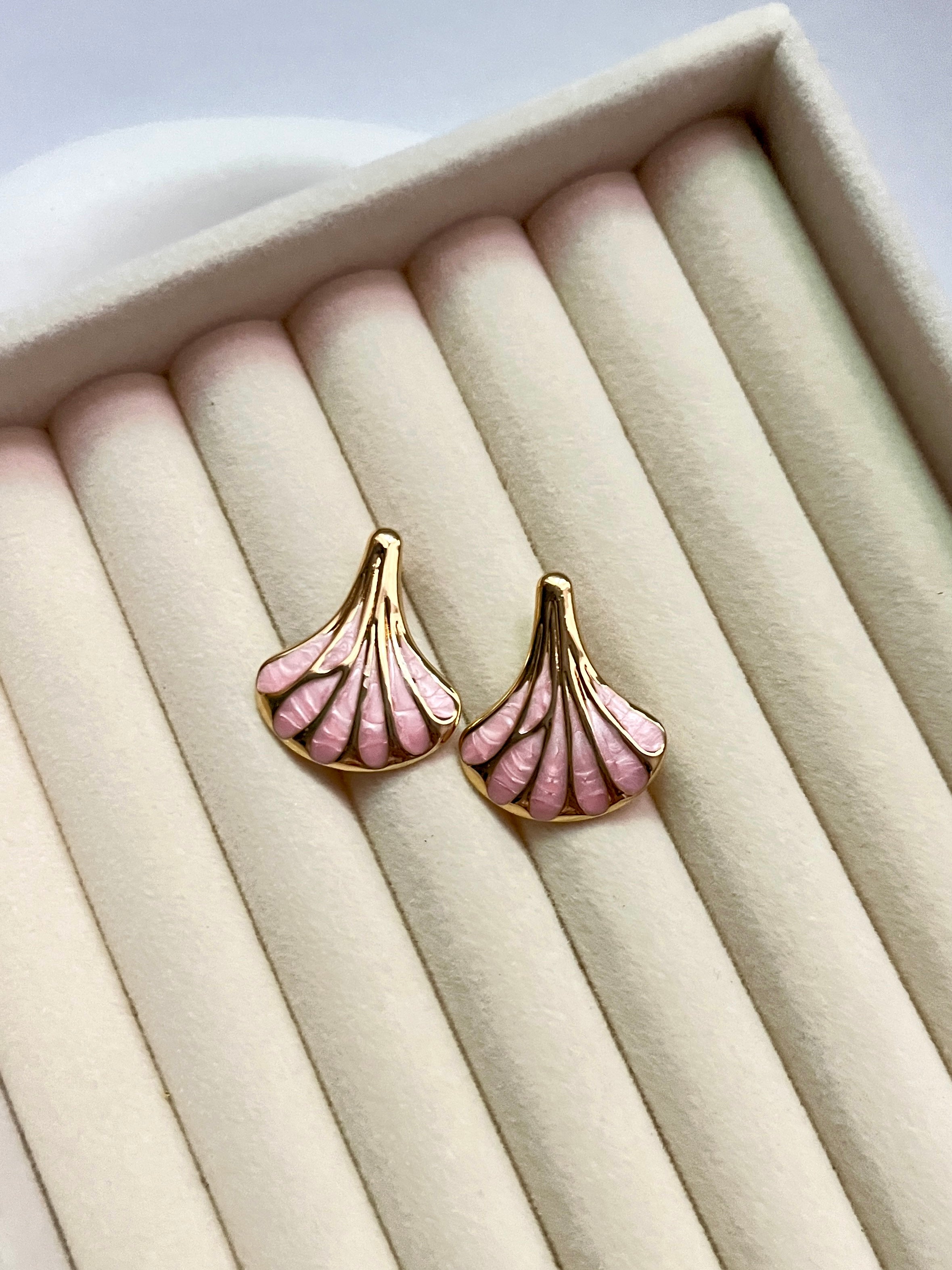 Seoul pink earrings