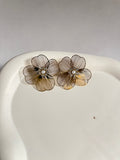 Trishya four petals earrings