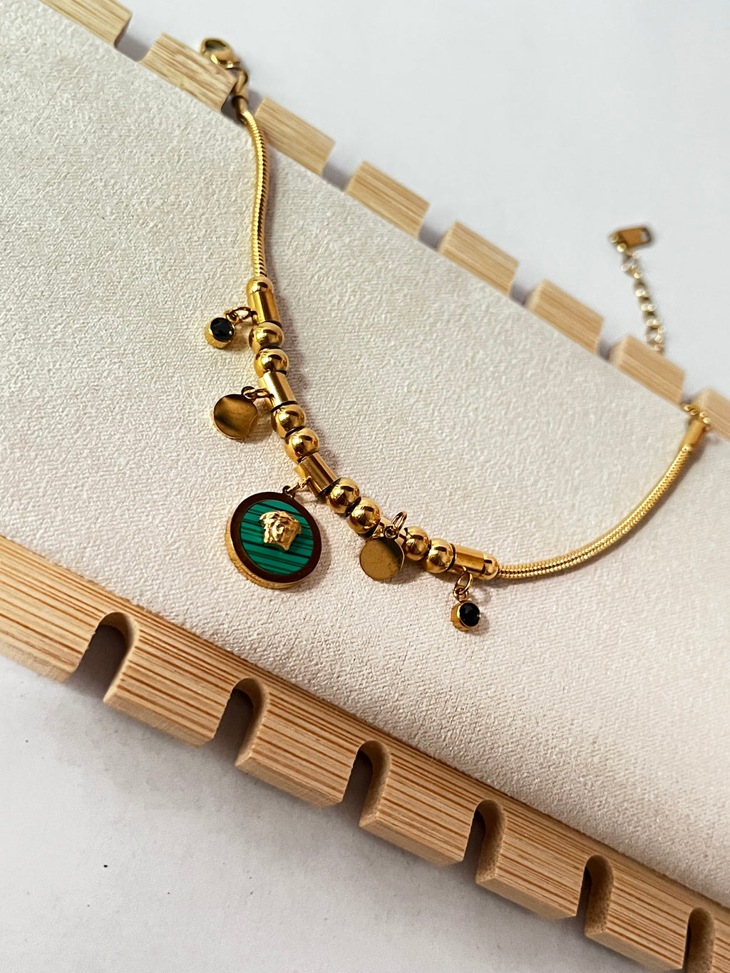 Seoul multi charm bracelet