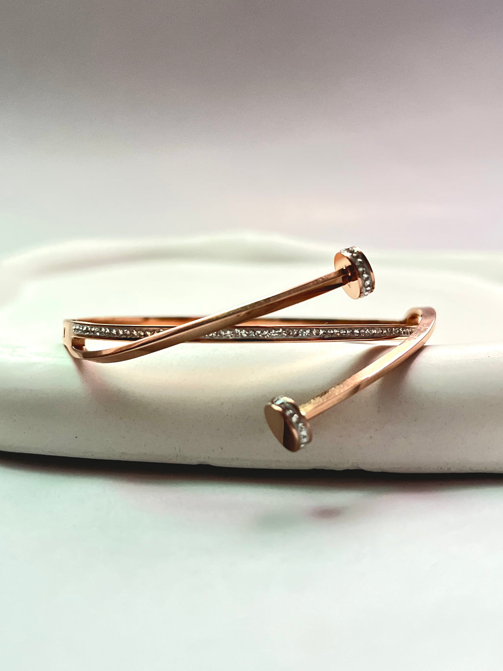 Trishya rose gold bracelet