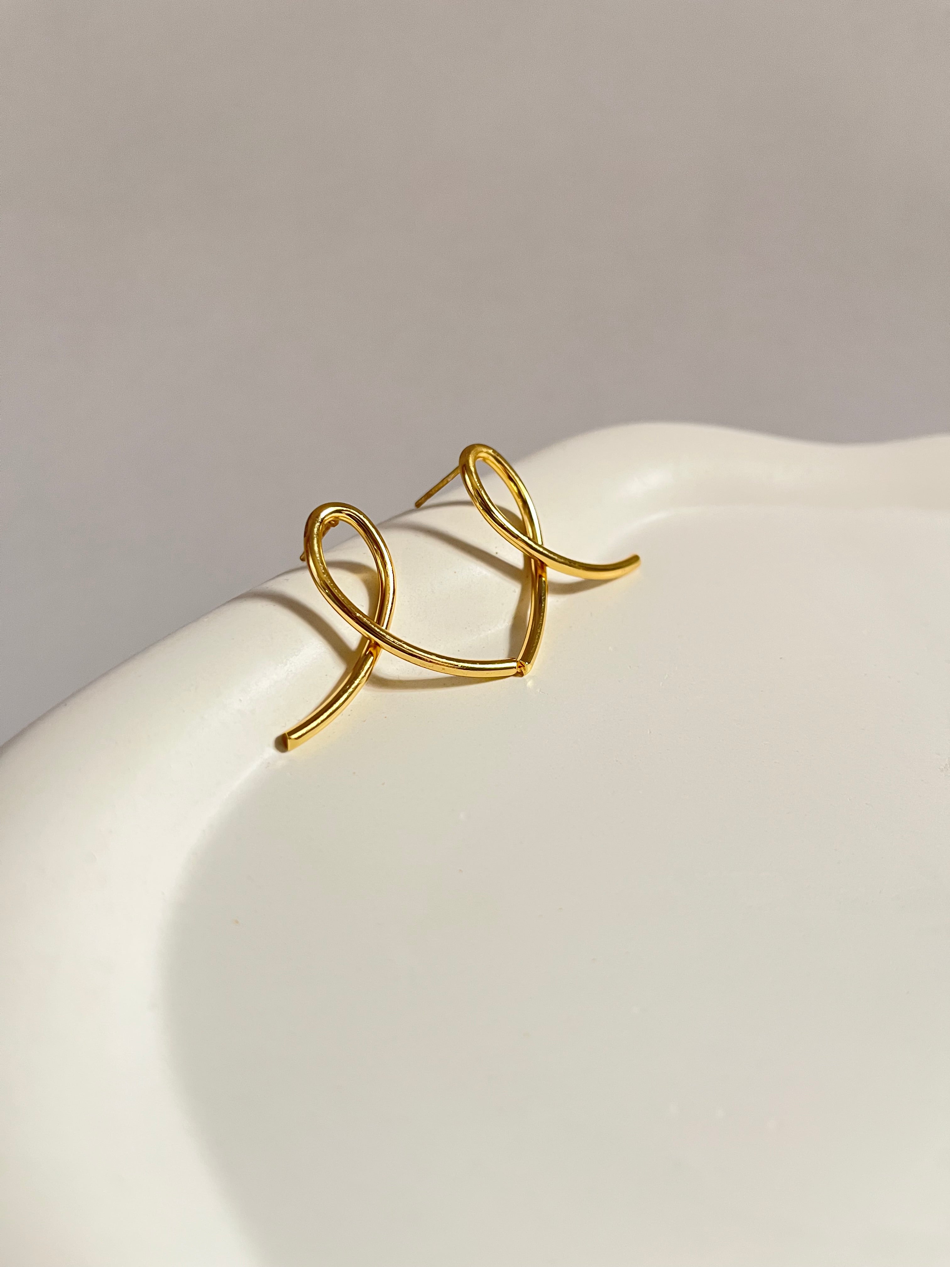 Trishya token earrings