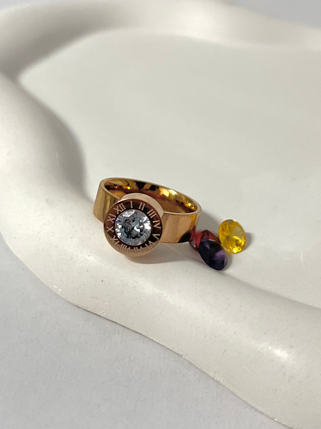Seoul multi stones ring