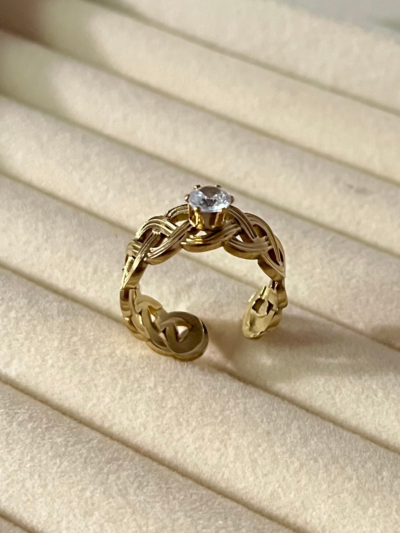Seoul braided ring