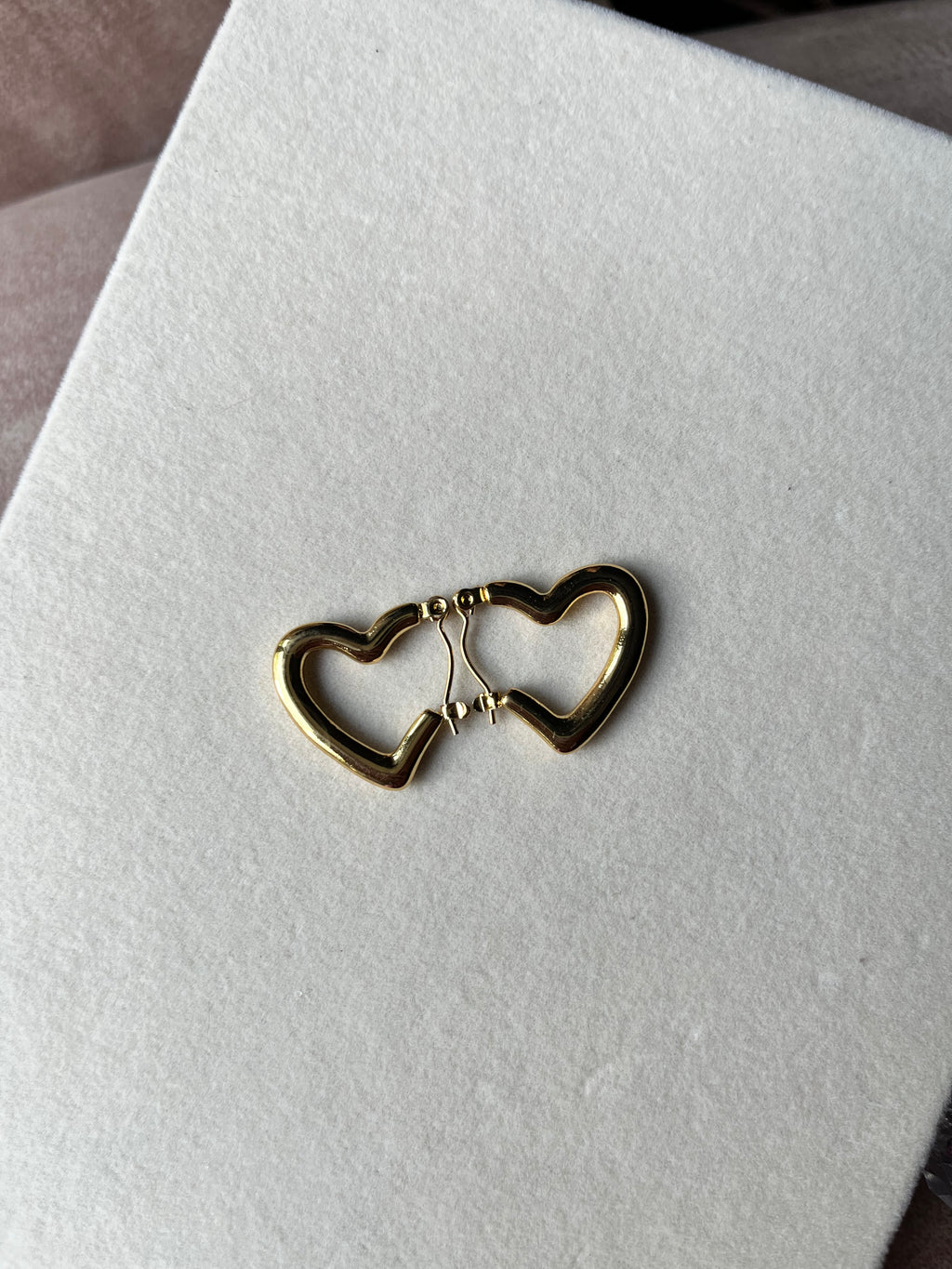Twilight heart hoops
