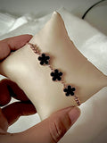 Black clover bracelet